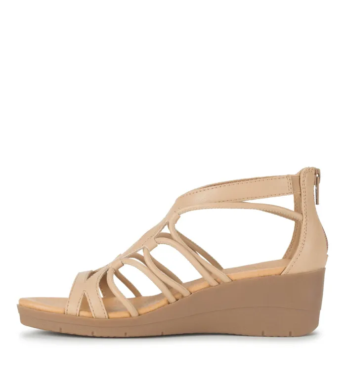 Women Baretraps Wedge Sandals Kitra Wedge Sandal Natural
