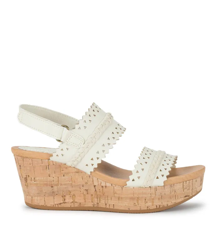 Women Baretraps Wedge Sandals Rene Wedge Sandal Cream