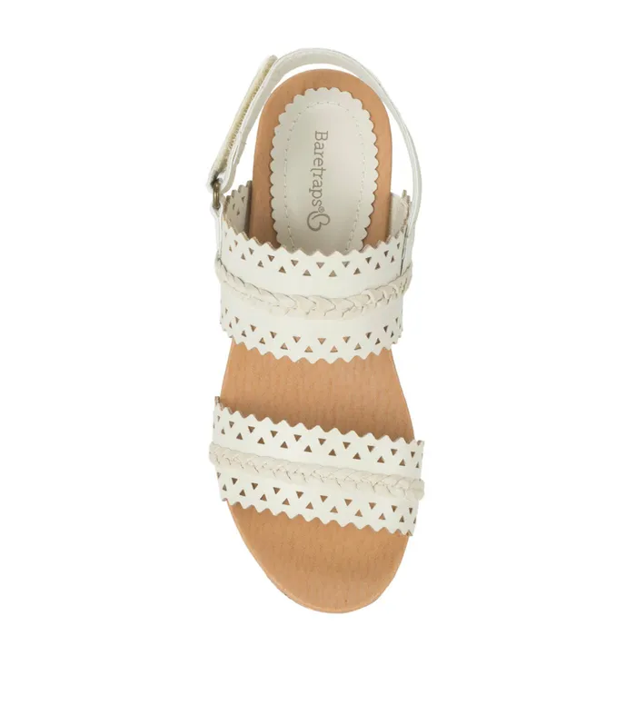 Women Baretraps Wedge Sandals Rene Wedge Sandal Cream