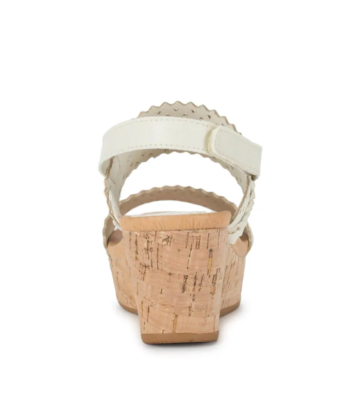 Women Baretraps Wedge Sandals Rene Wedge Sandal Cream