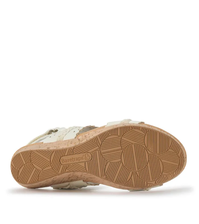 Women Baretraps Wedge Sandals Rene Wedge Sandal Cream