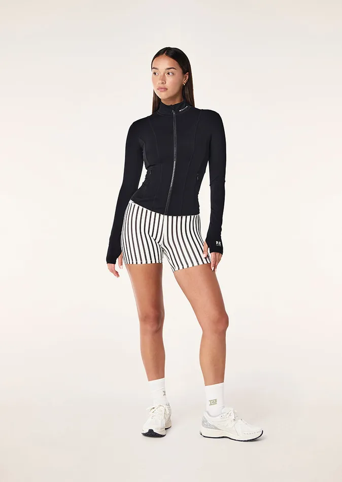 Women Baseline PE Nation BREAKTHROUGH JACKET IN BLACK