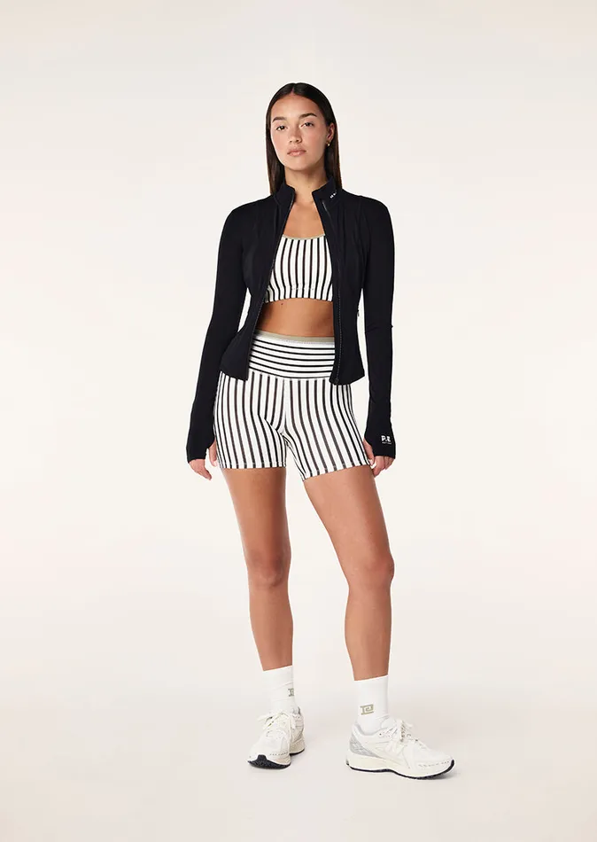 Women Baseline PE Nation BREAKTHROUGH JACKET IN BLACK