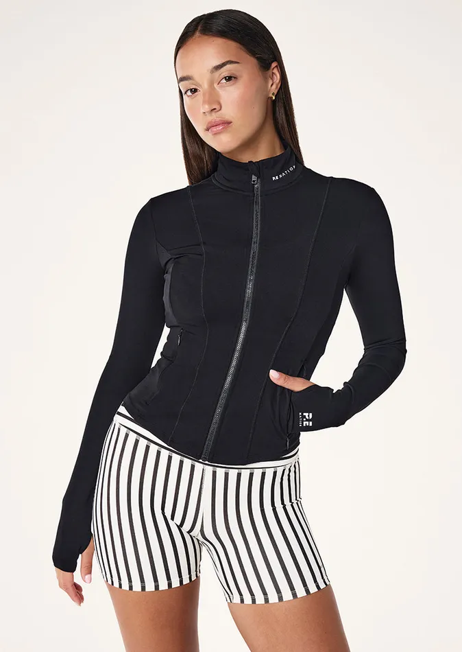 Women Baseline PE Nation BREAKTHROUGH JACKET IN BLACK