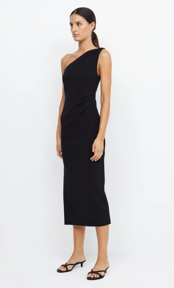Women BE MINE ASYM DRESS 8211 BLACK Bec Bridge Bridesmaid Dresses