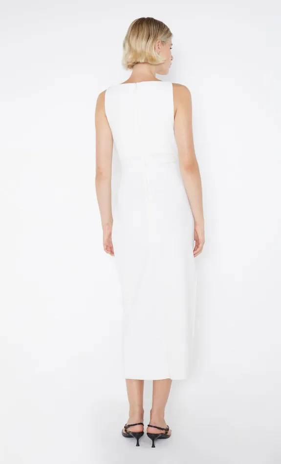 Women BE MINE TUCK DRESS 8211 IVORY Bec Bridge Midi Dresses
