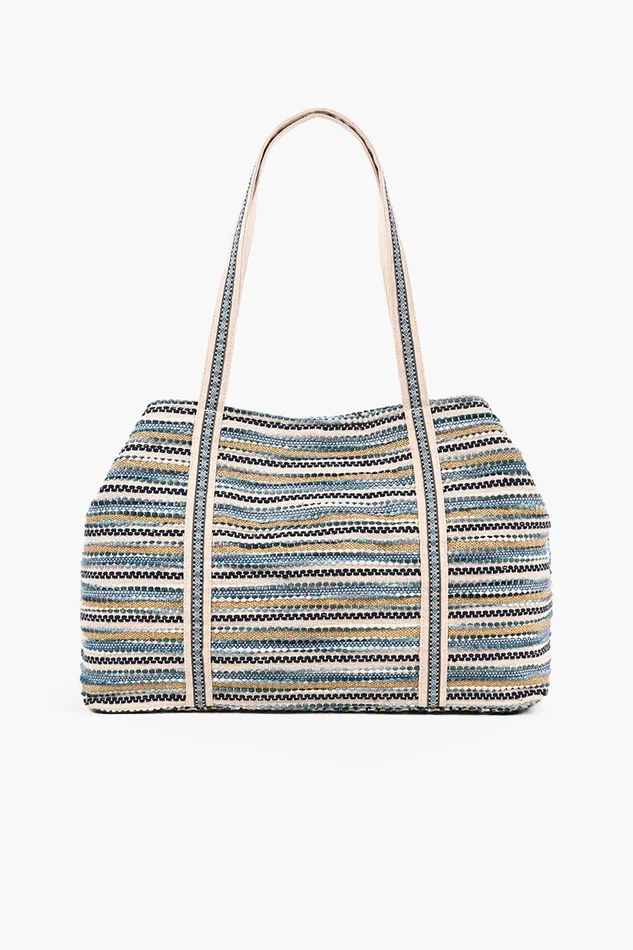 Women Beach Bags America and Beyond Grecian Nights Evil Eye Tote