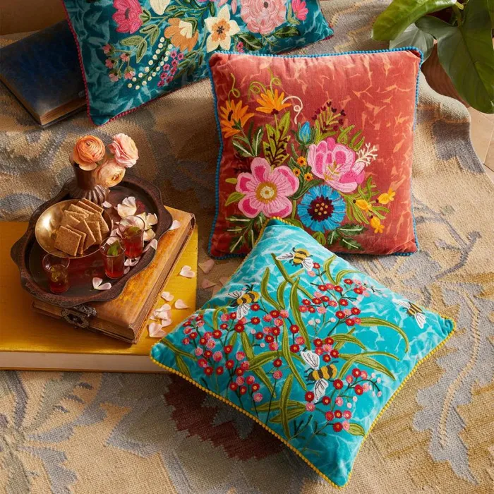 Women Bee Happy Pillow Sundance Catalog Decor Women Bee Happy Pillow Sundance Catalog Decor