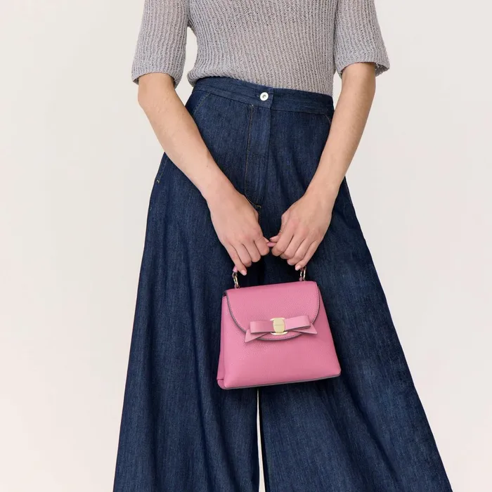 Women Belle Mini Handbag Pink Fiorelli Grab Bags