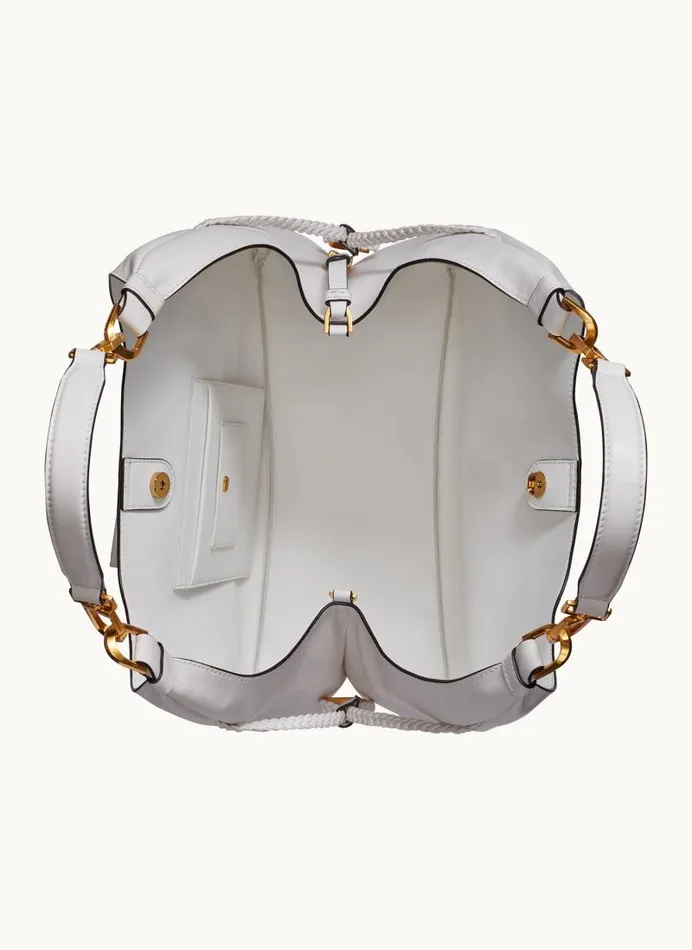 Women BELLEROSE HOBO Brilliant White Donna Karan New York Shoulder And Hobo Bags