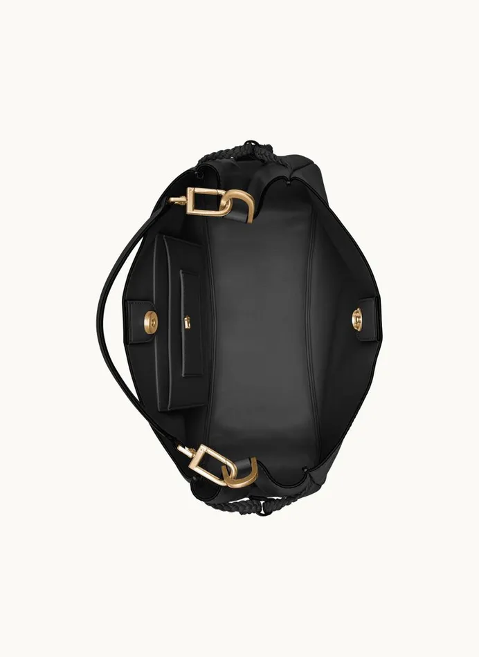 Women BELLEROSE SATCHEL Black Donna Karan New York Crossbodies And Satchels