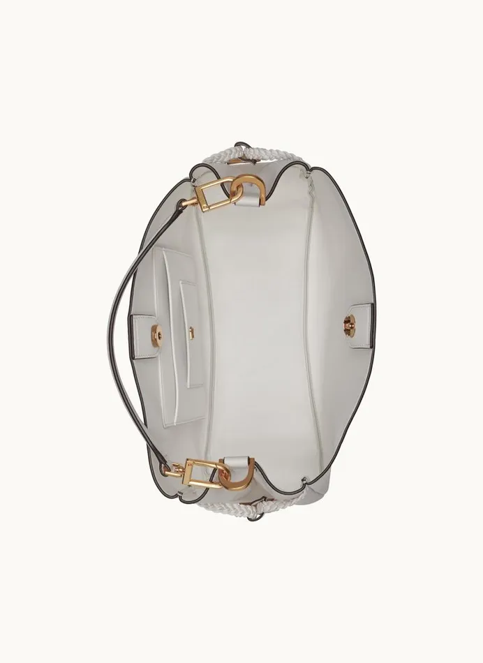 Women BELLEROSE SATCHEL Briliant White Donna Karan New York Crossbodies And Satchels Women BELLEROSE SATCHEL Briliant White Donna Karan New York Crossbodies And Satchels