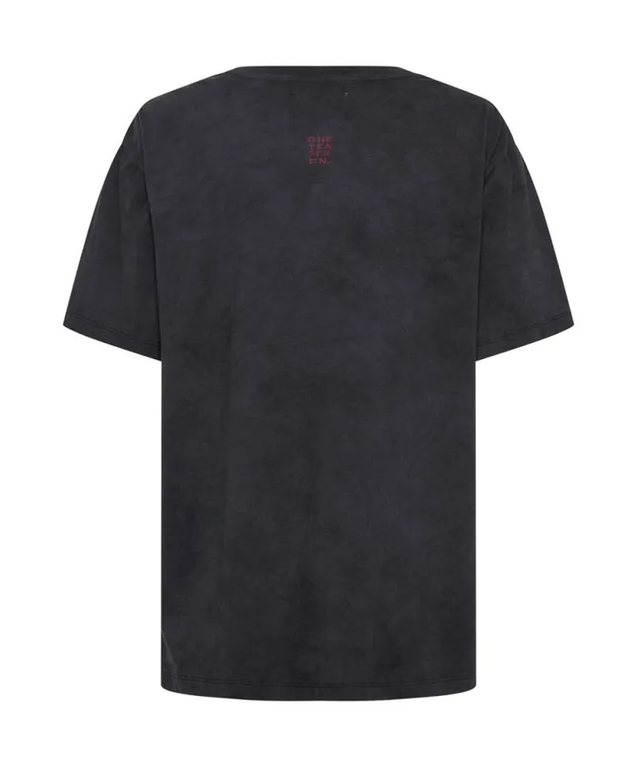 Women BLACK HEART TIE DYE UNISEX TEE One Teaspoon Tees and Tanks Women BLACK HEART TIE DYE UNISEX TEE One Teaspoon Tees and Tanks