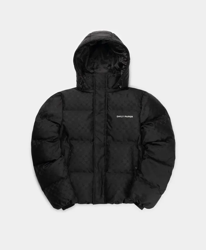 Women Black Hopuff Monogram Jacket Daily Paper Jackets