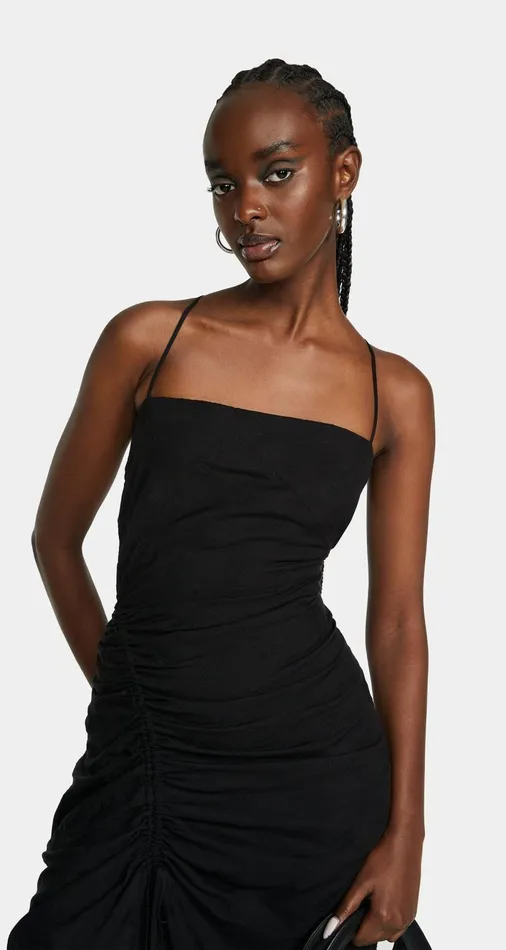 Women Black Ramoja Dress Daily Paper Dresses