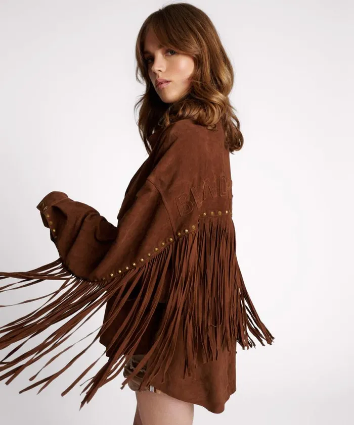 Women BLIND FOR LOVE FRINGED DARIA JACKET One Teaspoon Jackets Women BLIND FOR LOVE FRINGED DARIA JACKET One Teaspoon Jackets