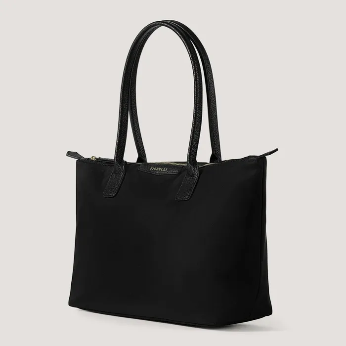 Women Bonnie Large Nylon Tote Black Fiorelli Tote Bags