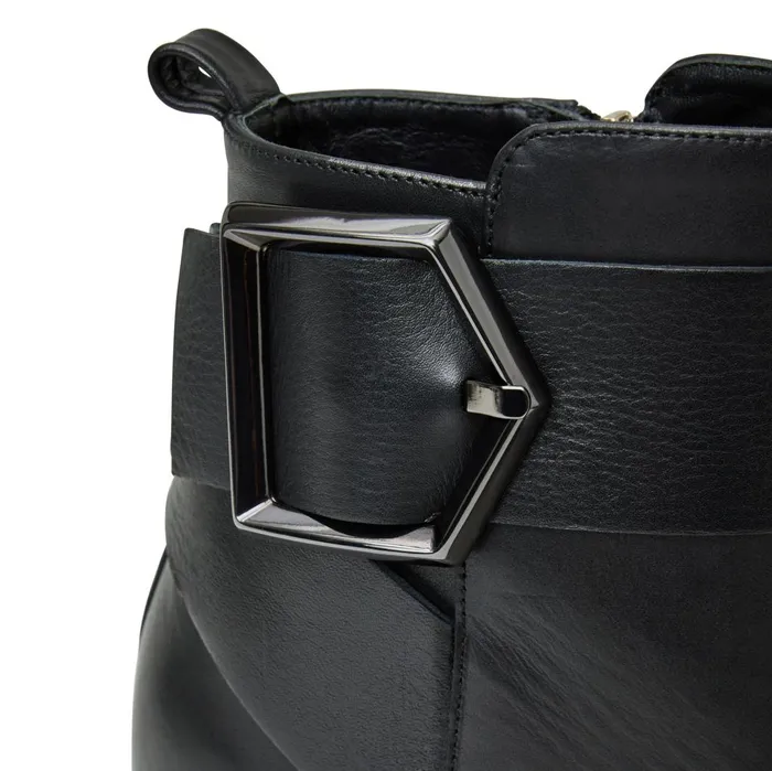 Women Boots Bruno Magli Mia Side Zip Boot Black