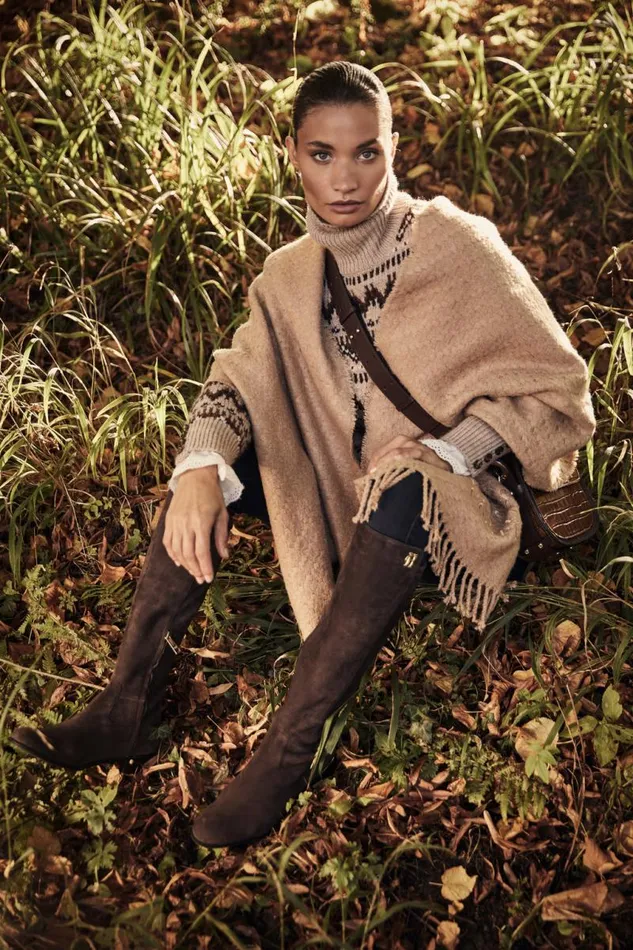 Women Boots Holland Cooper Albany Knee Boot Chocolate Suede Women Boots Holland Cooper Albany Knee Boot Chocolate Suede