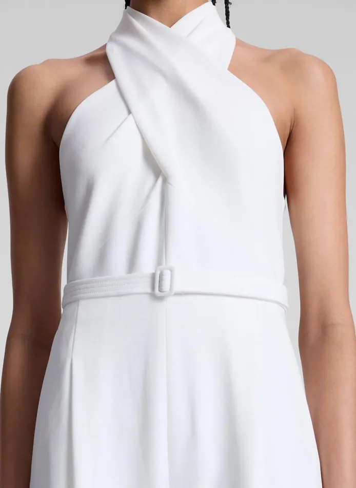 Women Bottoms ALC Murphy II Wide Leg Jumpsuit White
