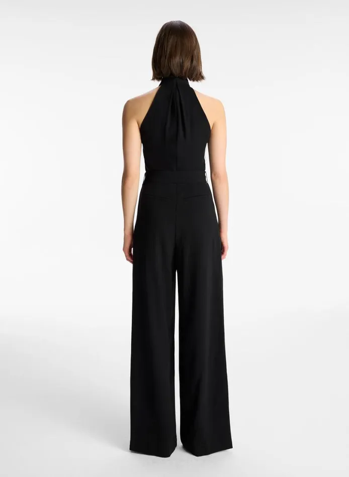 Women Bottoms ALC Murphy WideLeg Jumpsuit Black