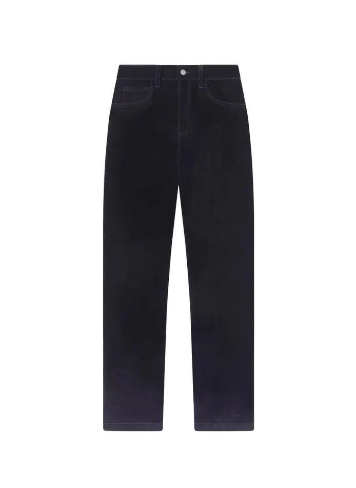 Women Bottoms ALC Willie Velvet Pant Navy