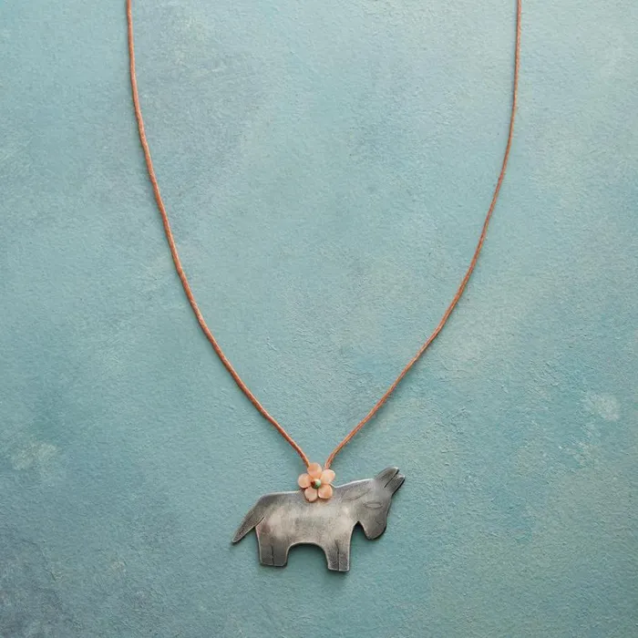 Women Burro Milagro Necklace Sundance Catalog Necklaces