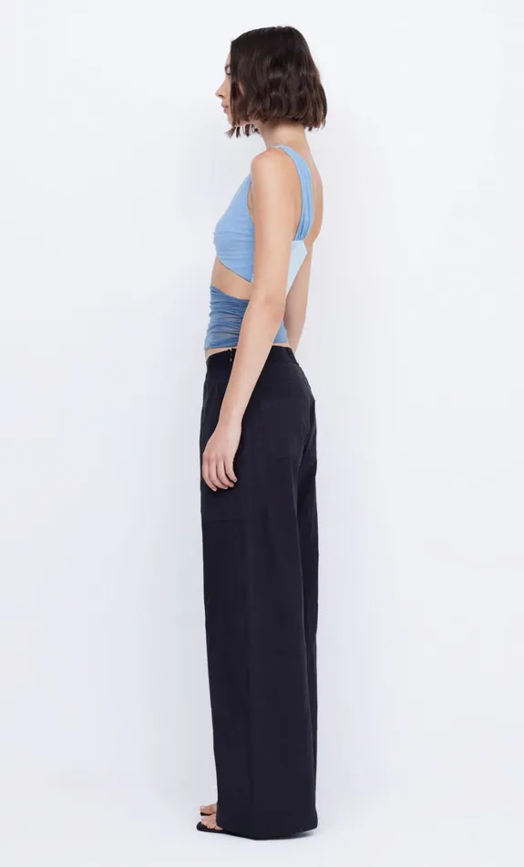 Women BYRON CUT OUT TANK 8211 SPLICED BLUE Bec Bridge Sleeveless