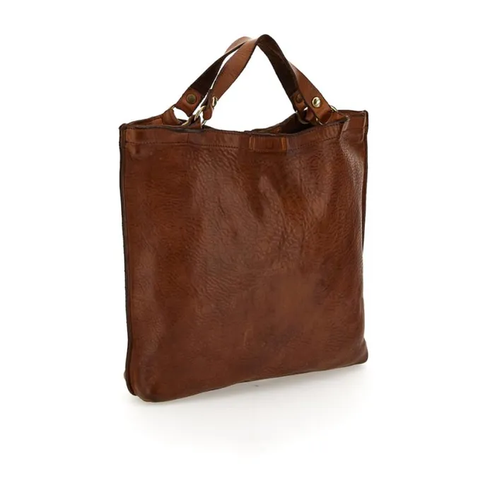 Women Calipso Cognac Campomaggi ShoppersTote Bags Women Calipso Cognac Campomaggi ShoppersTote Bags