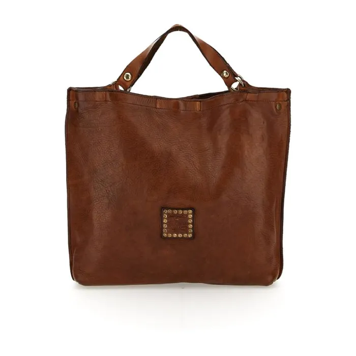 Women Calipso Cognac Campomaggi ShoppersTote Bags Women Calipso Cognac Campomaggi ShoppersTote Bags