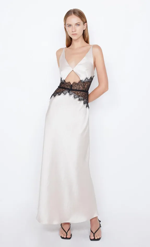 Women CAMILLE MAXI DRESS 8211 SANDBLACK Bec Bridge Maxi Dresses
