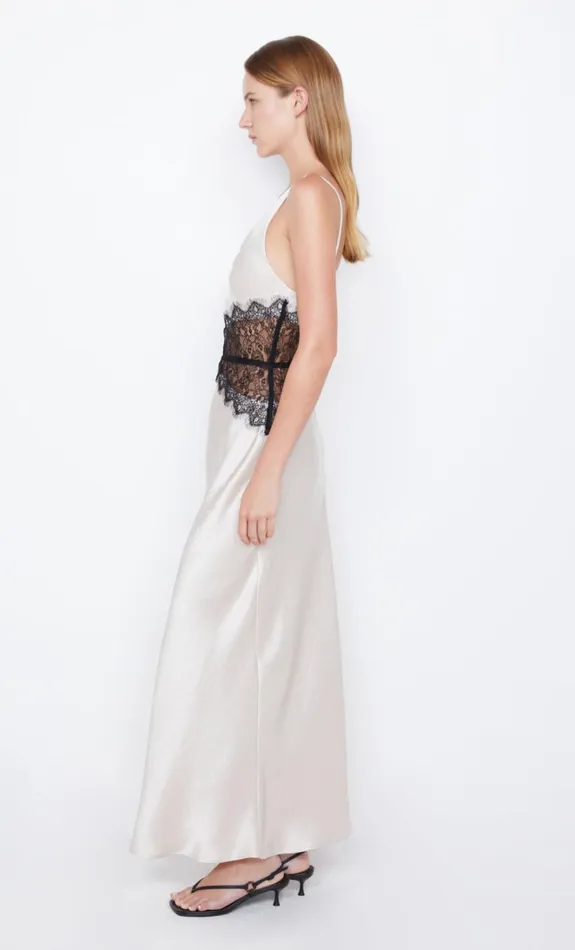 Women CAMILLE MAXI DRESS 8211 SANDBLACK Bec Bridge Maxi Dresses