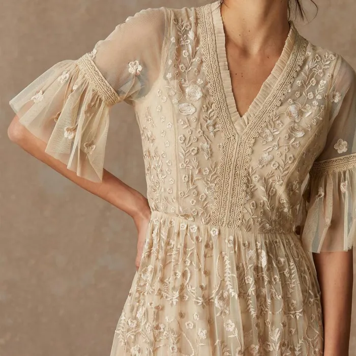 Women Carley Dress Petite Champagne Sundance Catalog Dresses and Jumpsuits Women Carley Dress Petite Champagne Sundance Catalog Dresses and Jumpsuits