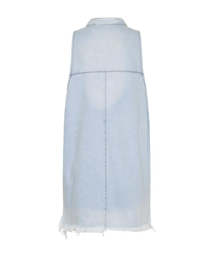 Women CASANOVA DENIM BRAXTON DRESS One Teaspoon Denim Dresses