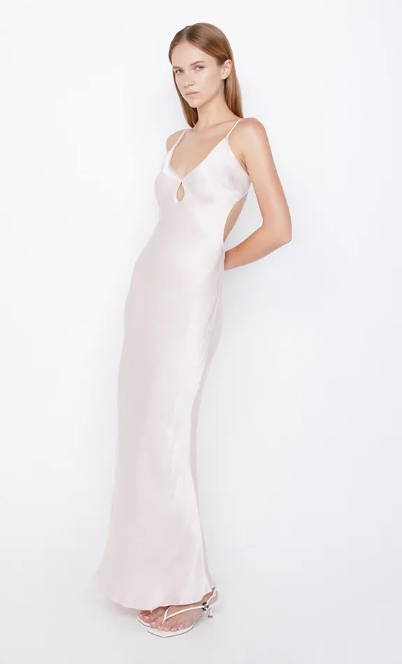 Women CEDAR CITY MAXI DRESS 8211 BLUSH Bec Bridge Wedding Guest