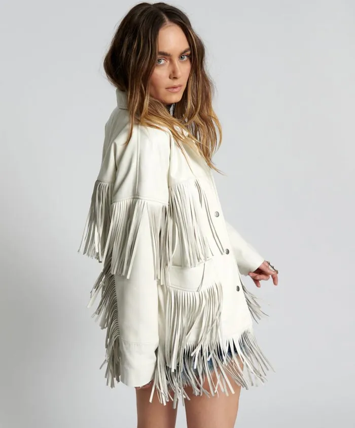 Women CHAOS WALKING FRINGED LEATHER JACKET One Teaspoon Jackets Women CHAOS WALKING FRINGED LEATHER JACKET One Teaspoon Jackets