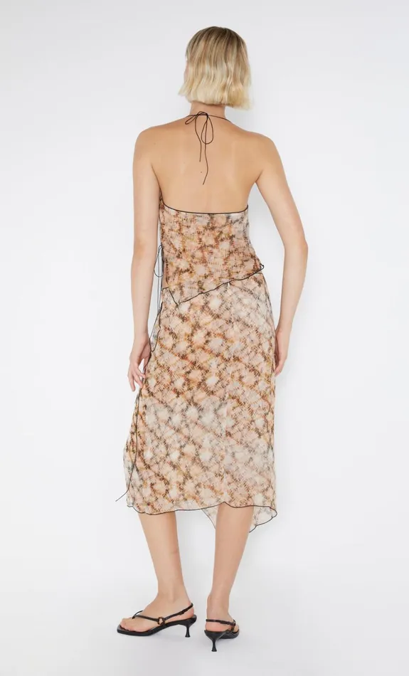 Women CIEL WRAP SKIRT 8211 GEO SHIBORI Bec Bridge Skirts