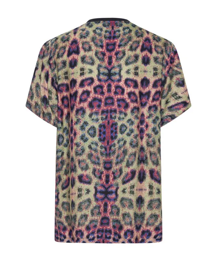 Women COLLISION SATIN TEE One Teaspoon Tees and Tanks Women COLLISION SATIN TEE One Teaspoon Tees and Tanks