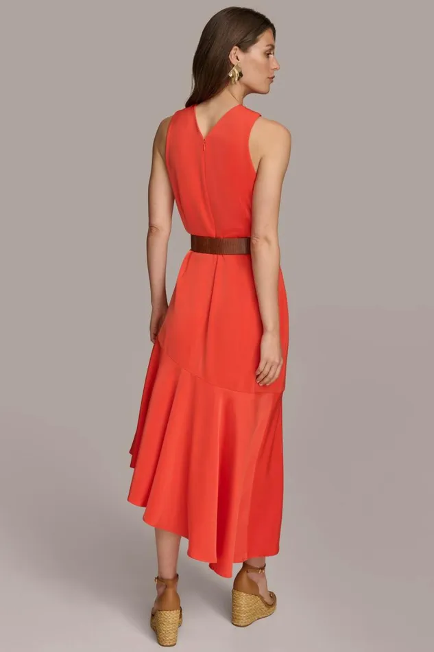 Women CRISS CROSS HALTER MIDI ASYMMETRICAL SKIRT Heat Donna Karan New York Dresses And Jumpsuits Women CRISS CROSS HALTER MIDI ASYMMETRICAL SKIRT Heat Donna Karan New York Dresses And Jumpsuits