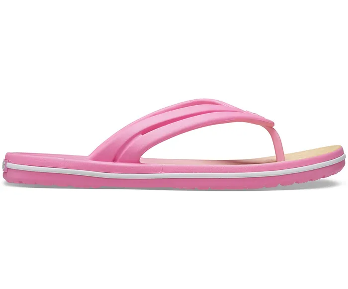Women Crocs Crocband Ombre Flip Pink Lemonade Multi FlipFlops