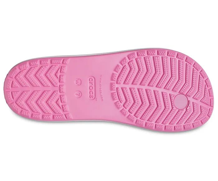 Women Crocs Crocband Ombre Flip Pink Lemonade Multi FlipFlops