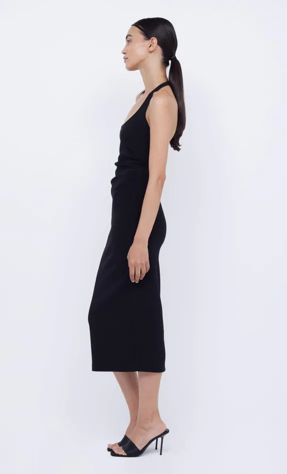 Women CYNDIE HALTER MIDI DRESS 8211 BLACK Bec Bridge Midi Dresses