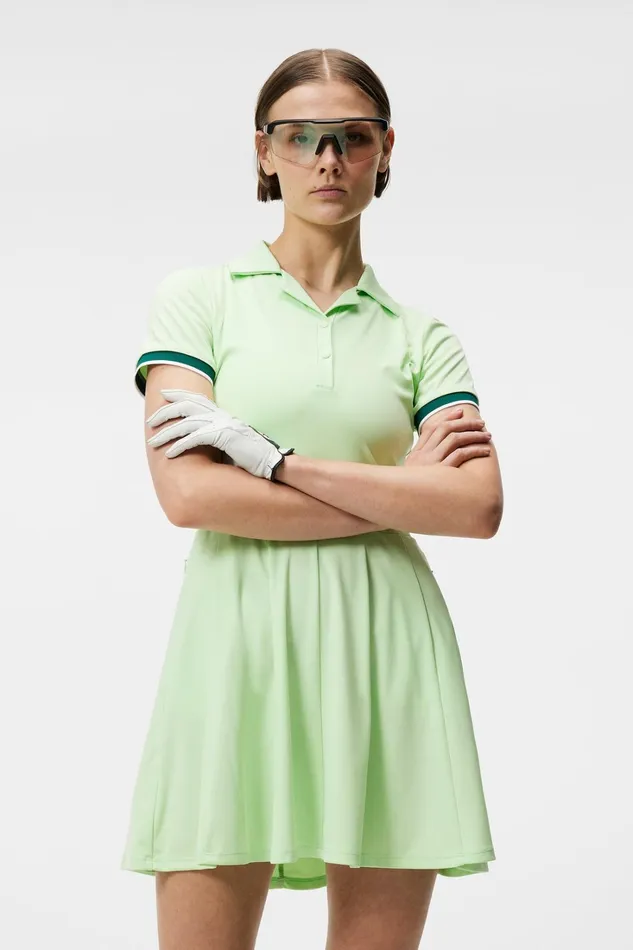 Women Dagmar Dress Patina Green JLindeberg Dresses