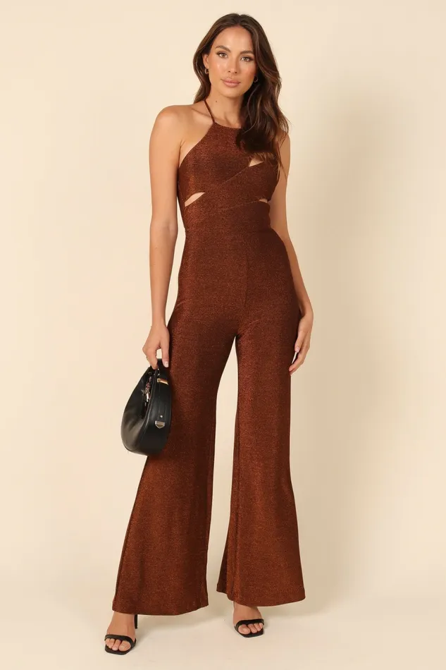 Women Danica Jumpsuit Copper Jumpsuits and Rompers Petal and Pup