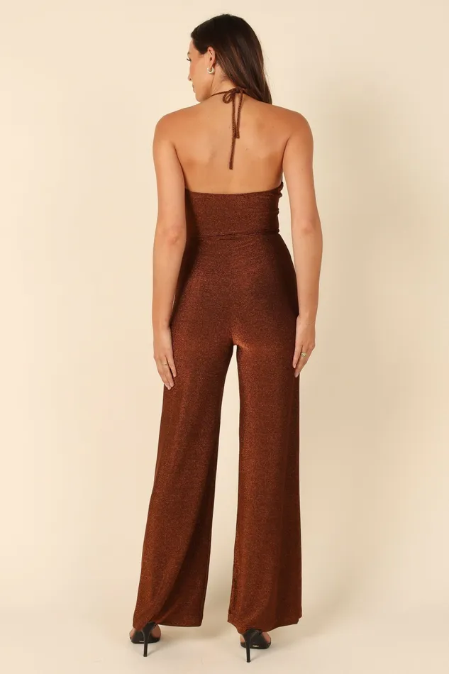 Women Danica Jumpsuit Copper Jumpsuits and Rompers Petal and Pup