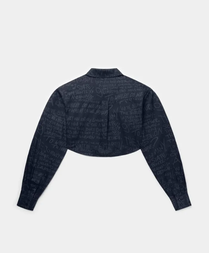 Women Deep Navy Raine Shirt Daily Paper Shirts Women Deep Navy Raine Shirt Daily Paper Shirts