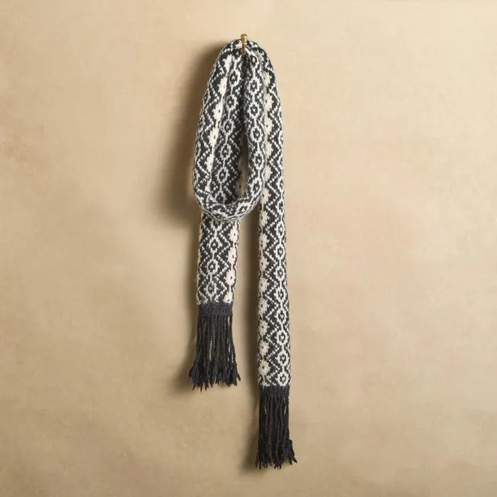 Women Diamond Dreams Scarf Black Sundance Catalog Scarves and Gloves