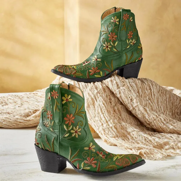 Women Dilettante Boots Green Sundance Catalog Boots