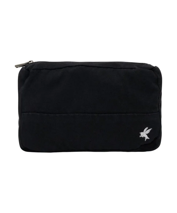 Women DOUBLE BASS DENIM CLUTCH One Teaspoon Bags