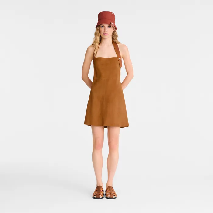 Women Dress Walnut Dresses and Skirts Longchamp Women Dress Walnut Dresses and Skirts Longchamp
